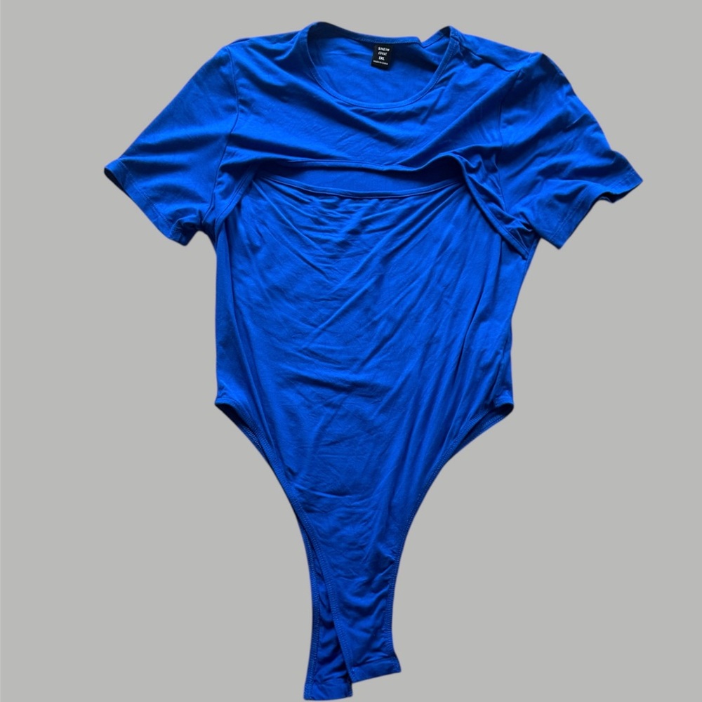 SHEIN Blue Bodysuit